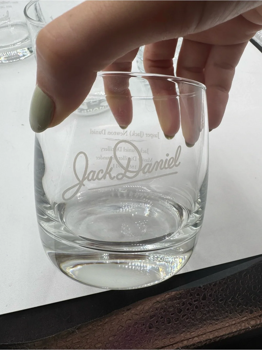 Alcohol Branded Rocks Glasses Set of Six Jack Daniels, Crown Royal